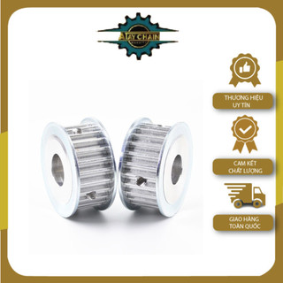 Puly 5m 28r-30r-36r-50r .rộng 20mm - dùng cho dây đai bản 15mm.
