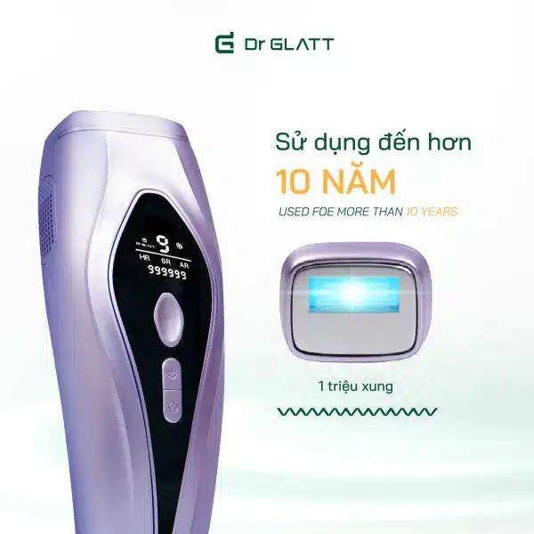 [LAGIHITECH] Máy Triệt Lông &amp; Trẻ Hóa Da Dr Glatt IPL PRO / IPL PRO 3.0 - Hàng Chính Hãng Glatt