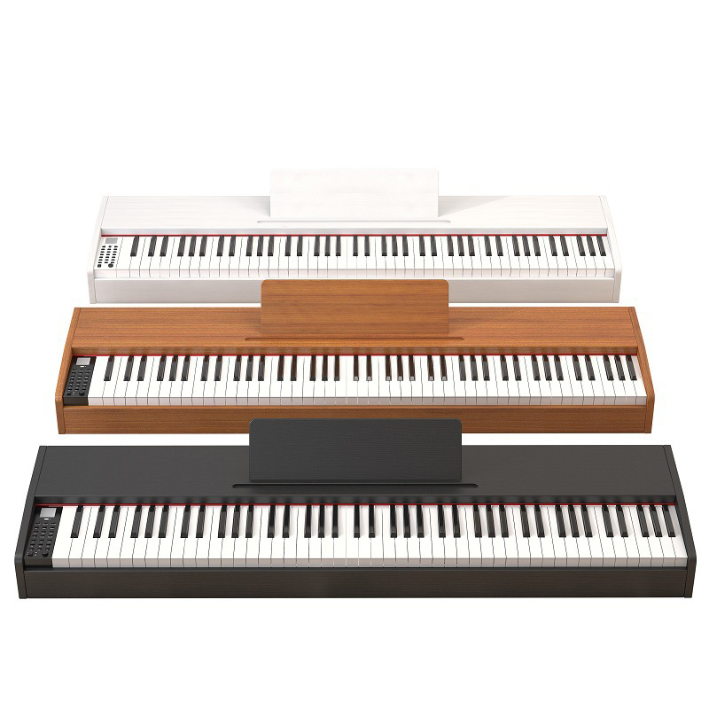 Đàn Piano Gỗ Đàn Organ Điện Tử Electronic Keyboard Đàn 88 Phím Kèm  Pedal Đẩy Âm Có Sách Hướng Dẫn