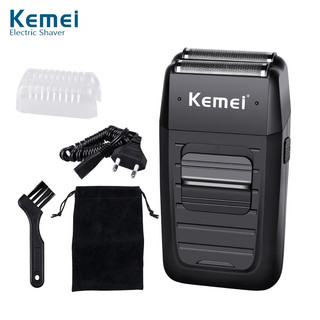 Máy cạo râu KM-1102 Kemei, Máy 2 lưỡi chay song song hàng chính hãng
