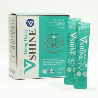 Dung dịch uống giảm sỏi mật sỏi thận sỏi bàng quang thông thạch vshine h/18g
