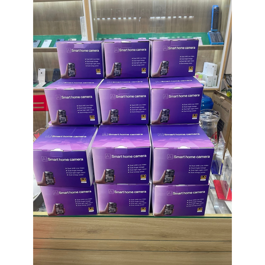 Camera Ngoài Trời Xem 2 Mắt 2 Góc Khác Nhau Trên 1 Màn Hình Cùng Lúc 5.0 MP Có Màu Ban Đêm - KMB
