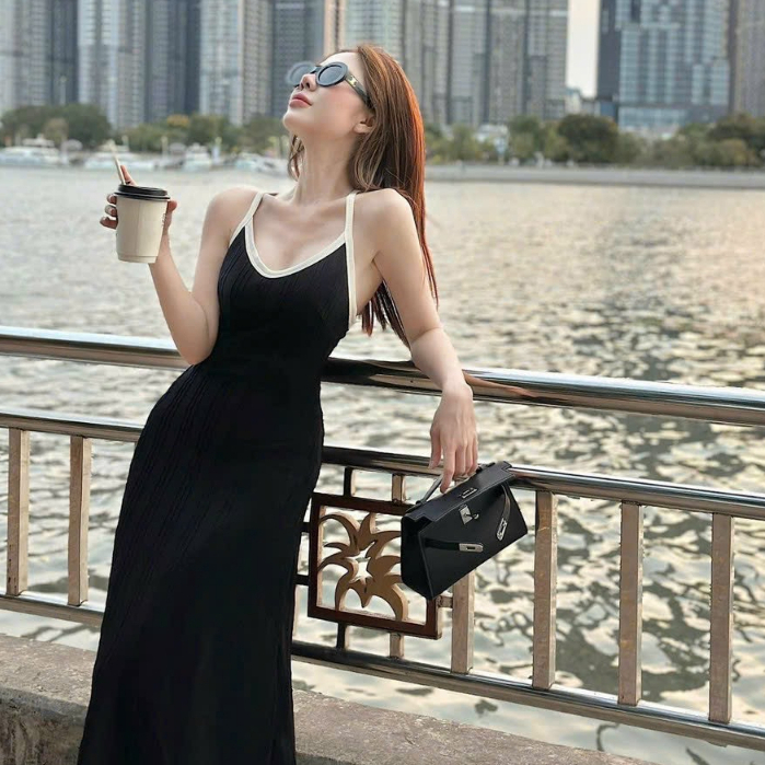 Túi H〽️ Pochette size 22cm Xách Nữ Cao Cấp Thời Trang L01120 LAROSE