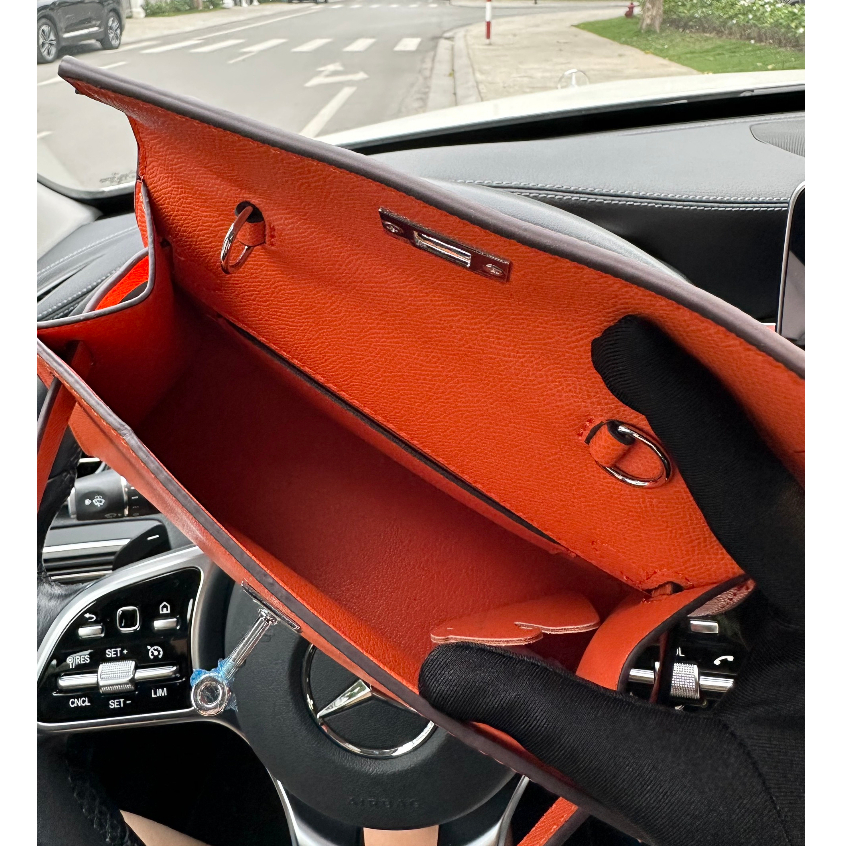 Túi H〽️ Pochette size 22cm Xách Nữ Cao Cấp Thời Trang L01120 LAROSE