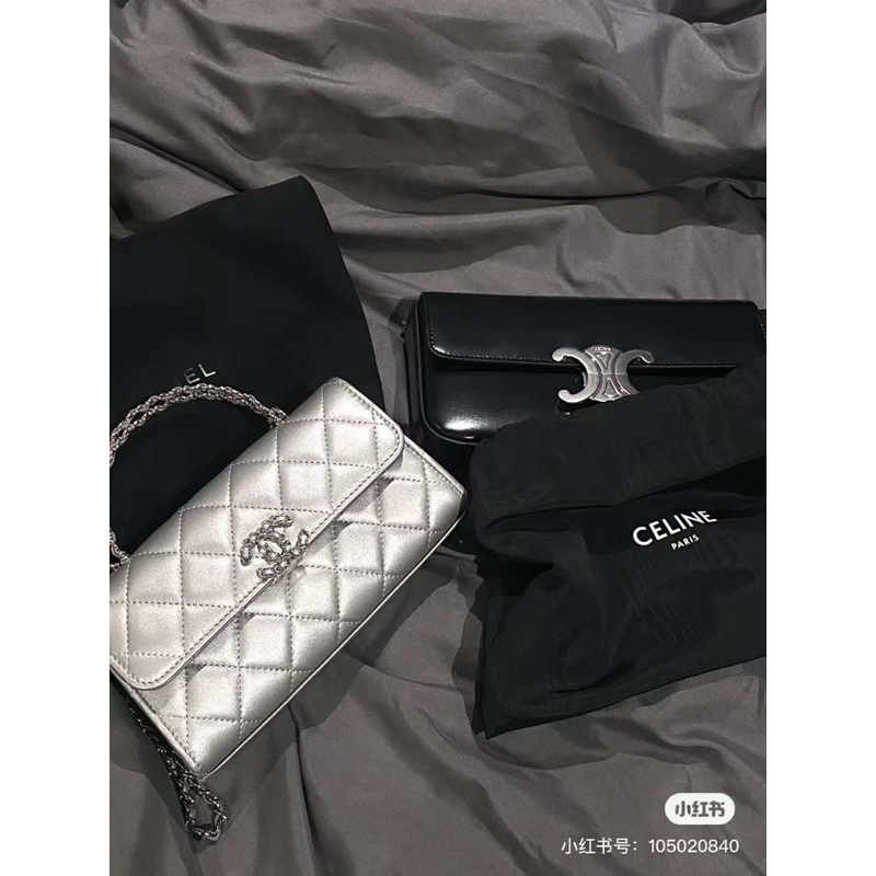 Túi quai kiềng chan.el vip sz 19 full hộp siêu xinh chuẩn hàng QC