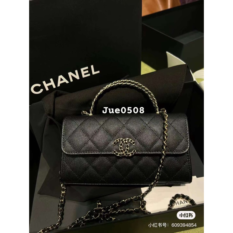 Túi quai kiềng chan.el vip sz 19 full hộp siêu xinh chuẩn hàng QC