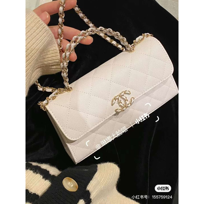 Túi quai kiềng chan.el vip sz 19 full hộp siêu xinh chuẩn hàng QC