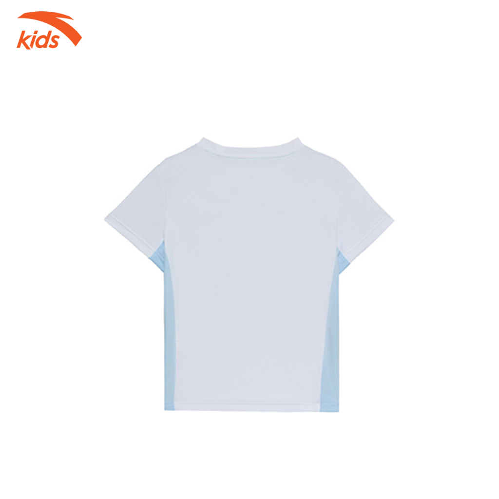 Áo phông thể thao bé trai Anta Kids vải cotton, thoáng khí W352329119