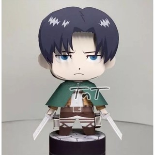 - Mô hình giấy Anime Chibi Levil Ackerman
