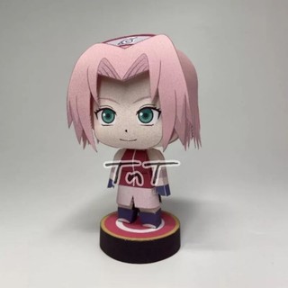 - Mô hình giấy Anime Chibi Haruno Sakura