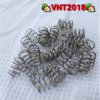 Lò xo nén inox phi 7.5mm sợi 0.4mm