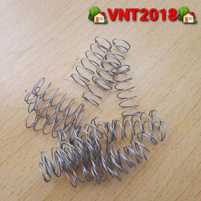 Lò xo nén inox304 phi 12mm sợi 0.6mm