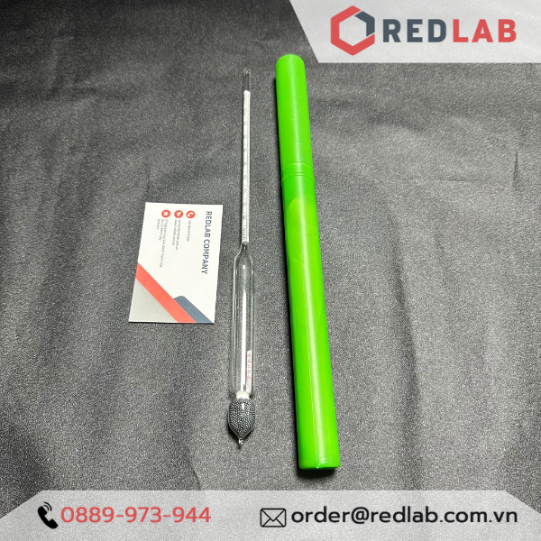 Tỷ trọng kế đo khối trọng riêng chất lỏng ONELAB nhiều thang đo từ 0.6  -  2.0 hydrometer