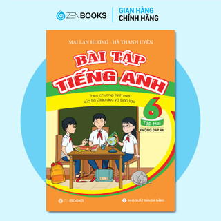 Sách Bài Tập Tiếng Anh 6 Tập 2 (Không Đáp Án CT Mới Của Bộ GD&ĐT) Mai Lan Hương
