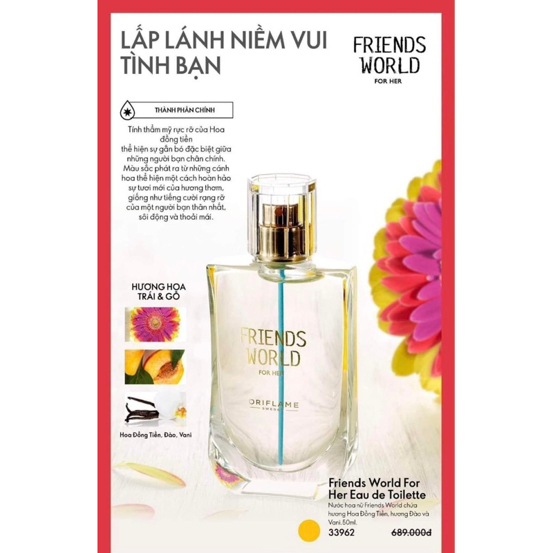 3.3.9.6.2 Nước hoa Friend Nữ 50ML