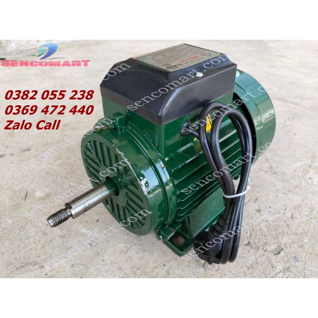 XẢ KHO motor điện 1 pha 750w vòng quay 2900v/p chính hãng