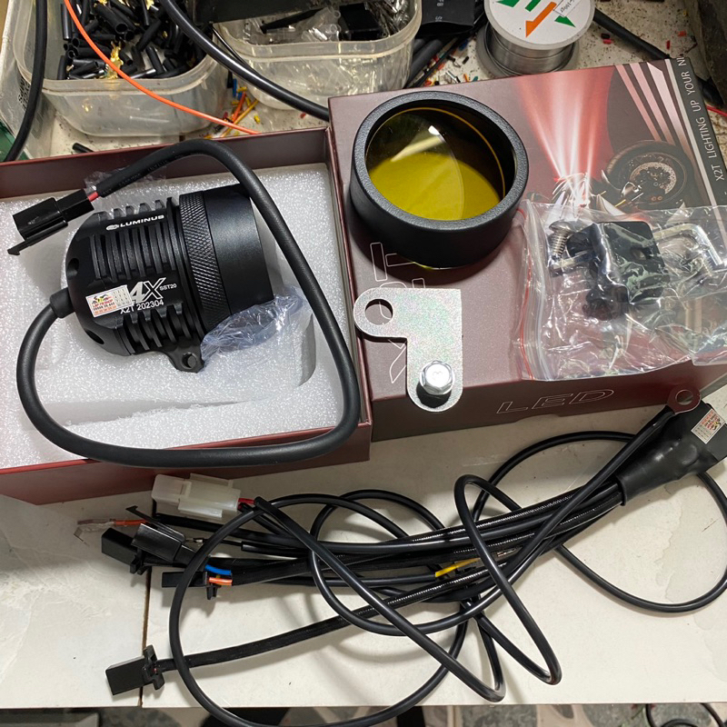 Combo Trợ Sáng L4x F1 SST20 cho Exciter 155 VVA , Exciter 2019 , MXKing 150
