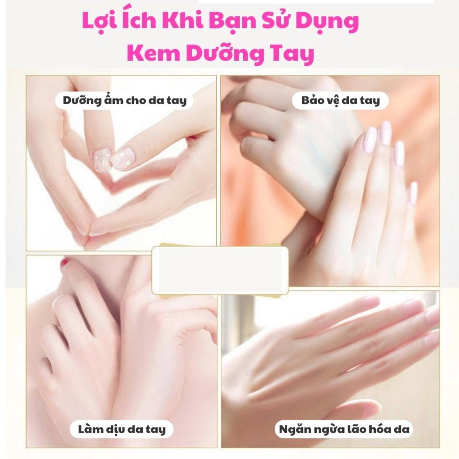 Kem Dưỡng Da Seomou, Kem Dưỡng Tay Chân Chống Nứt Nẻ Bổ Sung Collagen Dưỡng Ẩm Da Trắng Sáng Đều Màu
