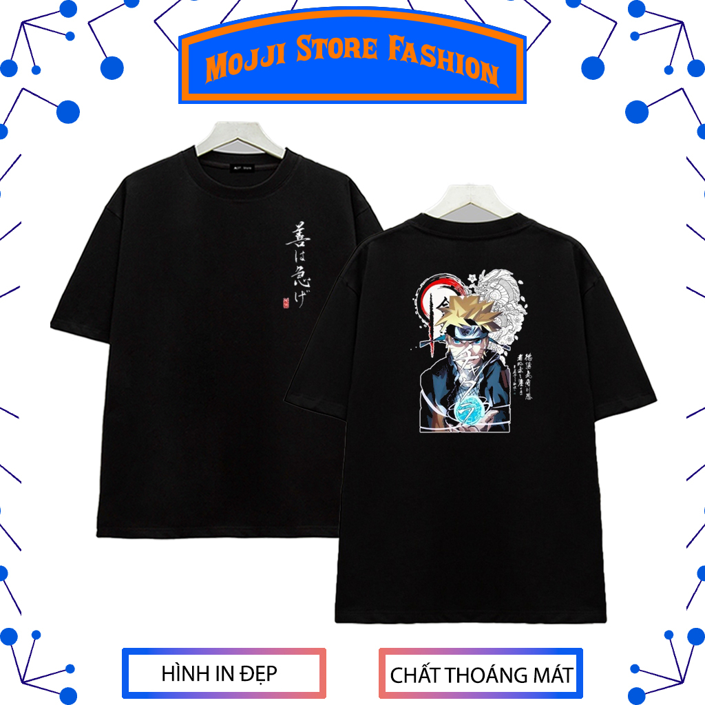Áo thun Itachi Uchiha - áo thun in hình Naruto - chất thun thoáng mát