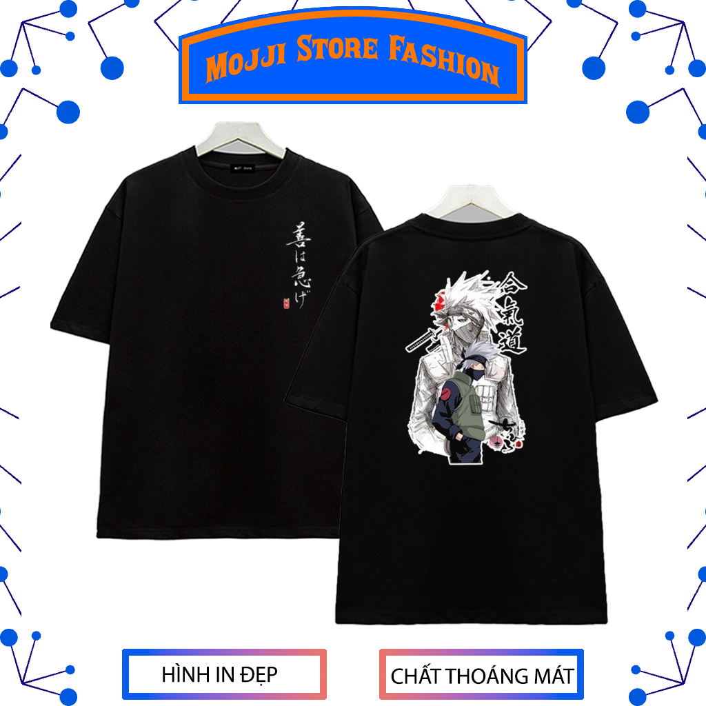 Áo thun Itachi Uchiha - áo thun in hình Naruto - chất thun thoáng mát