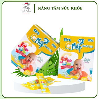 Siro cá mập Gold x2 - Hộp 30 gói Siro giúp bé ăn ngon, tăng cân, tiêu hoá tốt, hết táo