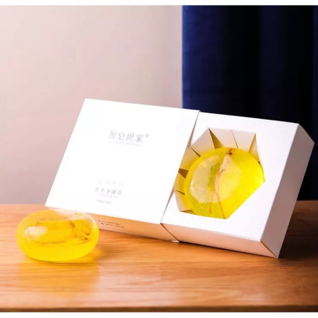 Xà phòng nhân sâm Hàn Quốc cao cấp, giảm mụn lưng, giảm thâm, tẩy da chết, dưỡng trắng da, xà phòng tắm nhân sâm 100g TN