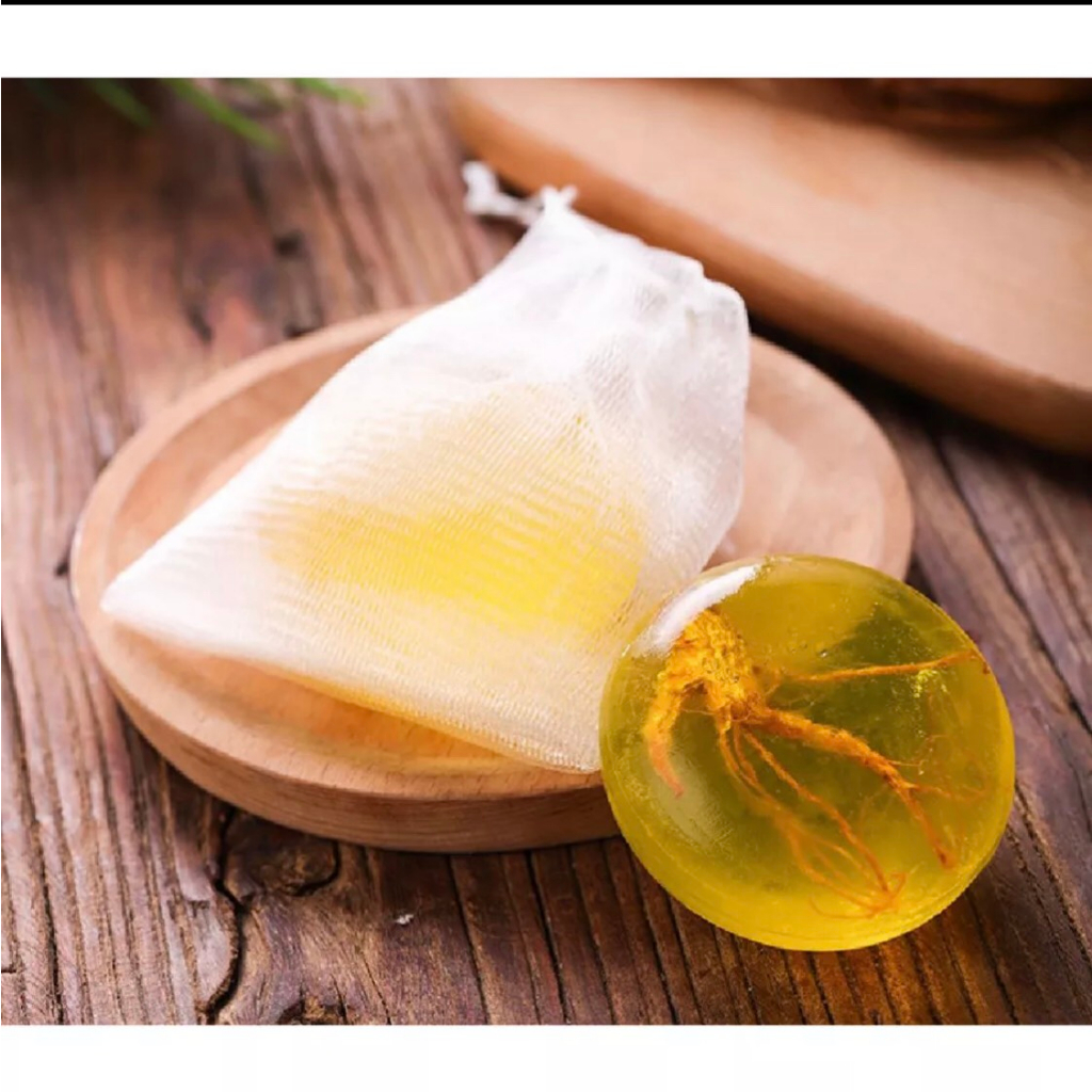 Xà phòng nhân sâm Hàn Quốc cao cấp, giảm mụn lưng, giảm thâm, tẩy da chết, dưỡng trắng da, xà phòng tắm nhân sâm 100g TN