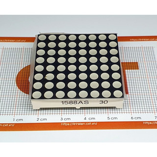 Led matrix 8x8 sáng đỏ k chung 1588as 4.75x4.75mm