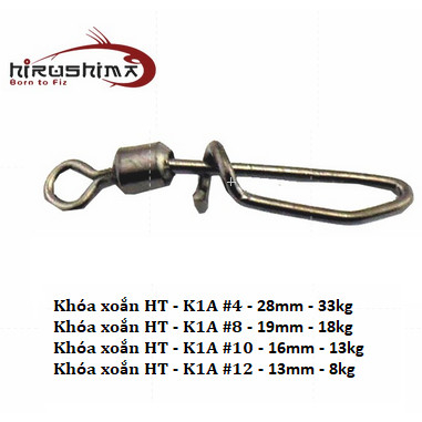 Khóa bóp Hirushima- HT-K1A siêu cứng Hita Lure