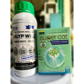Bộ đôi phun qua lá để kích đọt gồm Calyp well kết hợp super cat của An phát nông
