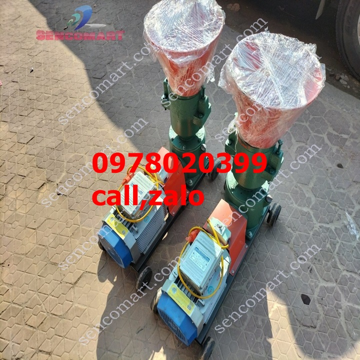 Máy ép cám viên sủ dụng điện gia đình 220v , công suất  3,5kw