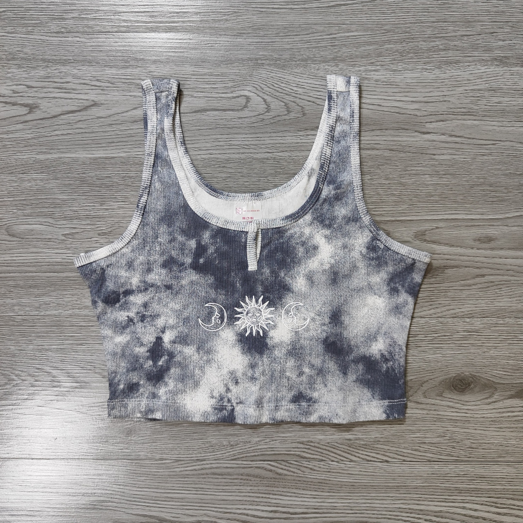 Áo ba lỗ croptop No Boundaries xuất dư, chất cotton size từ