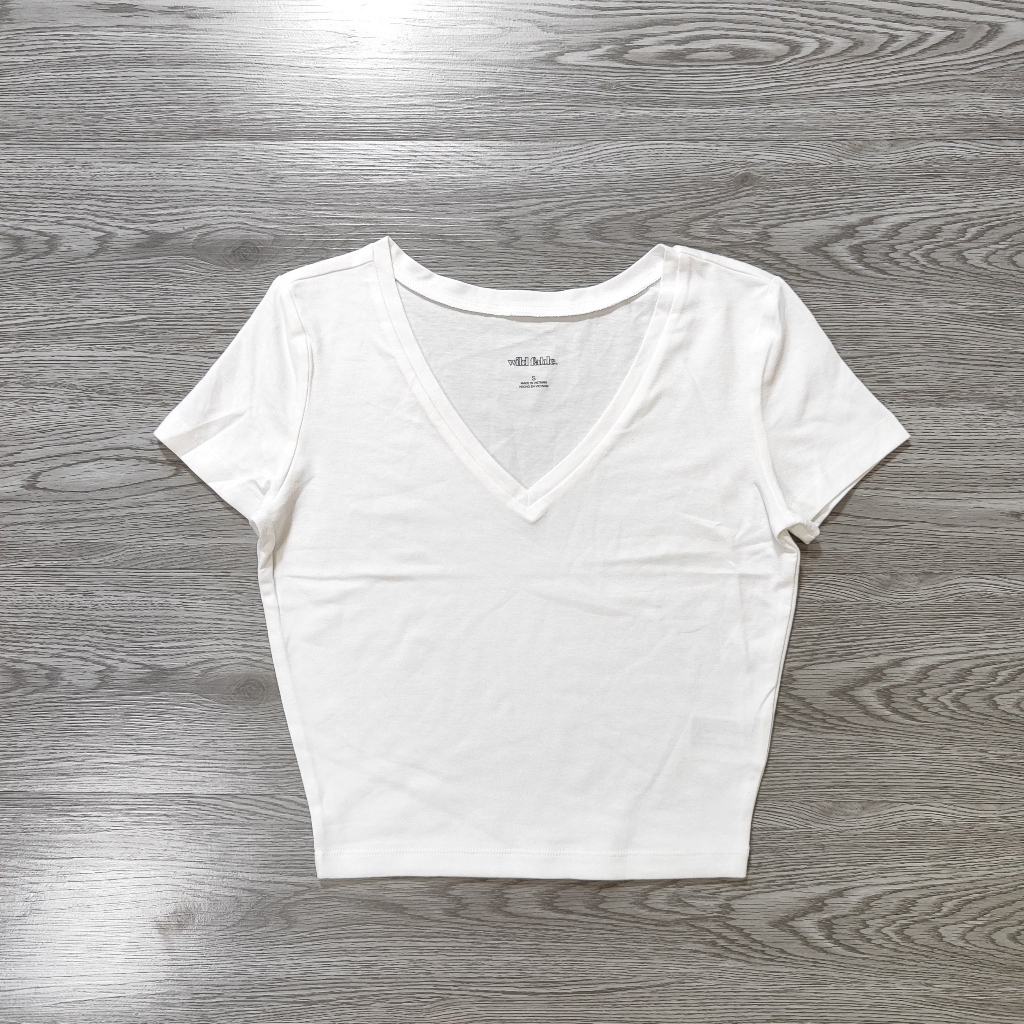 Áo phông croptop Wild Fable xuất xịn size