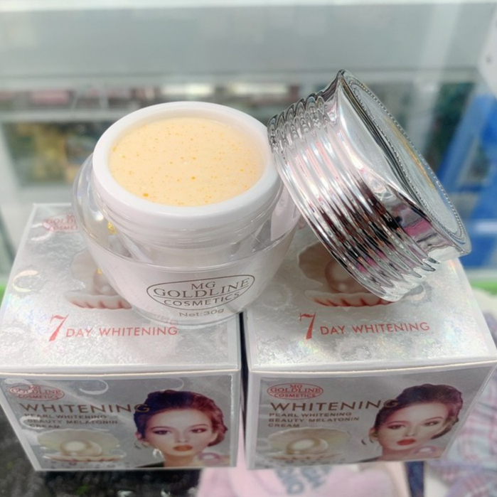 KEM DƯỠNG DA NGỌC TRAI 7DAY WHITENING SẠCH NÁM, TÀN NHANG, ĐỒI MỒI