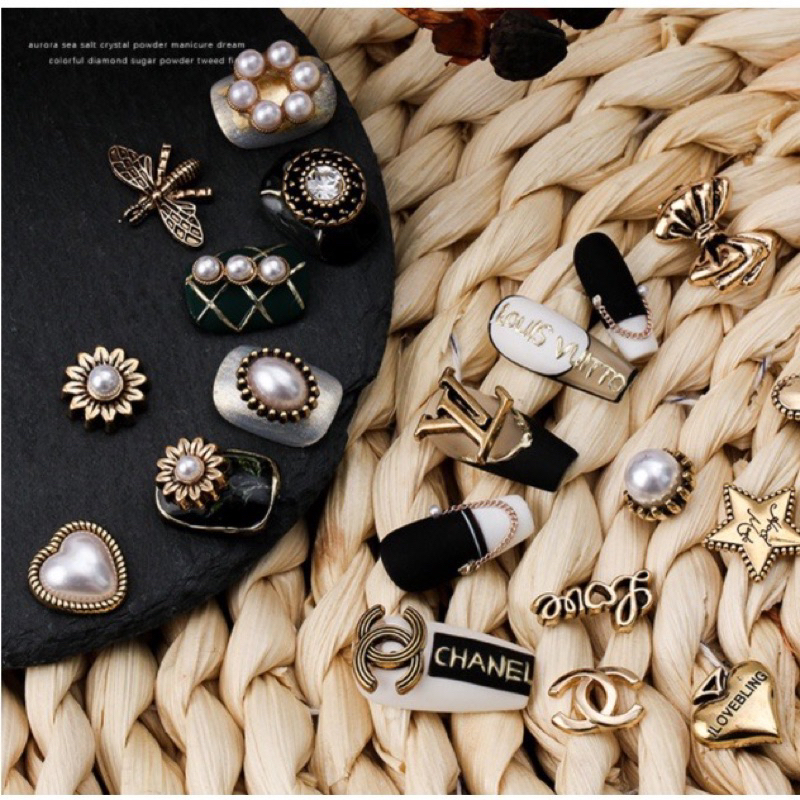 Charm đồng trang trí móng tay