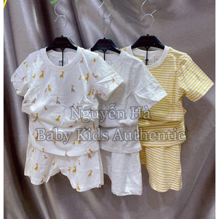 Set 3 bộ hè quần đùi,áo cộc tay cotton bé trai sz 2-3y 3–4y