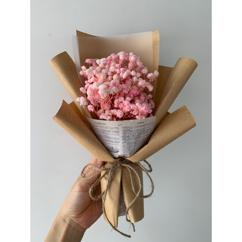 BÓ HOA KHÔ MINI VINTAGE nhiều màu