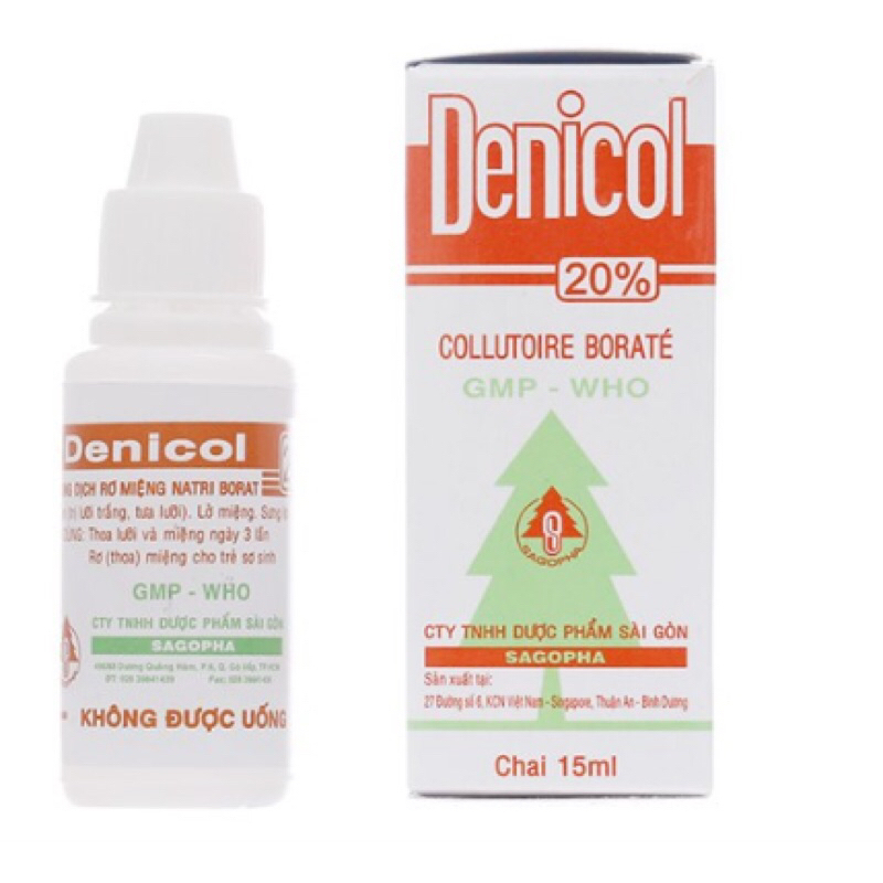 Dung dịch rơ miệng Denicol