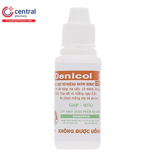Dung dịch rơ miệng Denicol