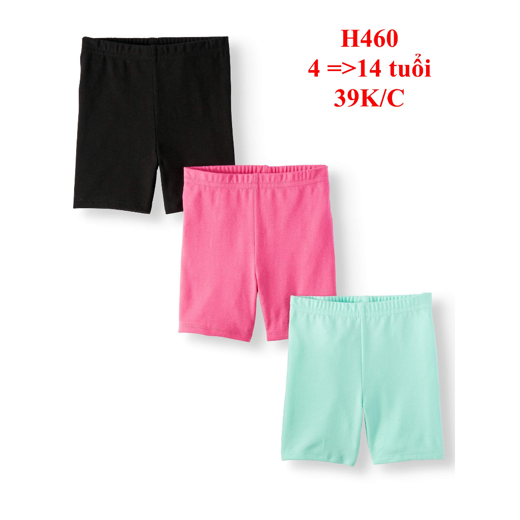 * Mã H460: Quần legging lửng, legging đùi bé gái đại hàng Cambodia xuất xịn.