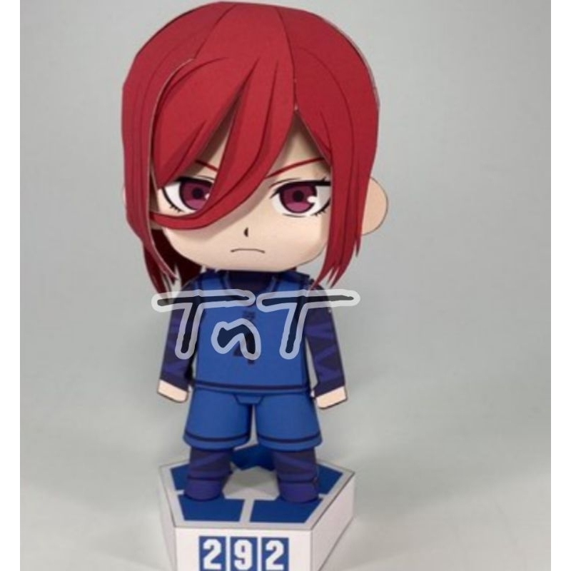 - Mô hình giấy Anime Chibi Chigiri Hyoma