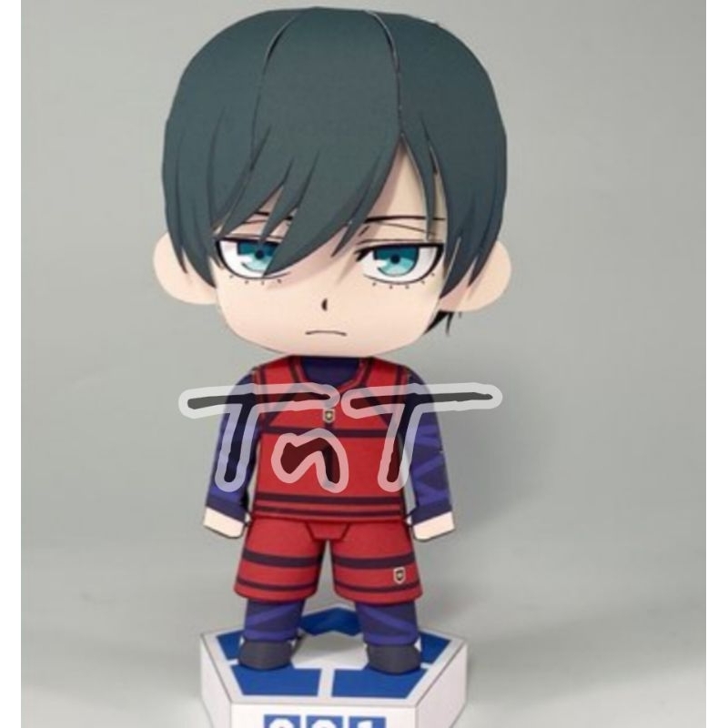 - Mô hình giấy Anime Chibi Rin Itoshi