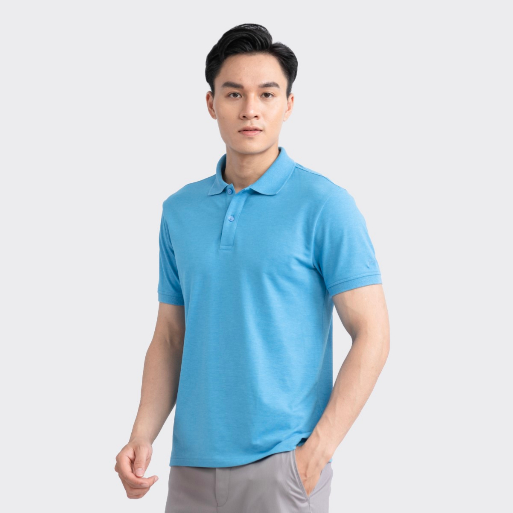 Áo polo nam INSIDEMEN có cổ cotton 6 màu trơn basic cao cấp thấm hút mồ hôi IPSR10