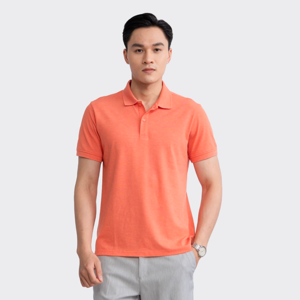 Áo thun polo nam INSIDEMEN có cổ cotton 6 màu trơn basic cao cấp thấm hút mồ hôi IPSR10