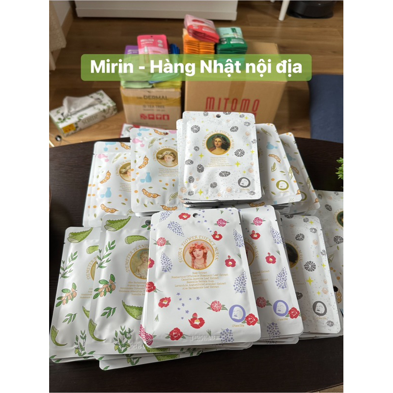 Set Mặt Nạ Mitomo Essence Mask/ Mặt nạ Mitomo Nhật Bản