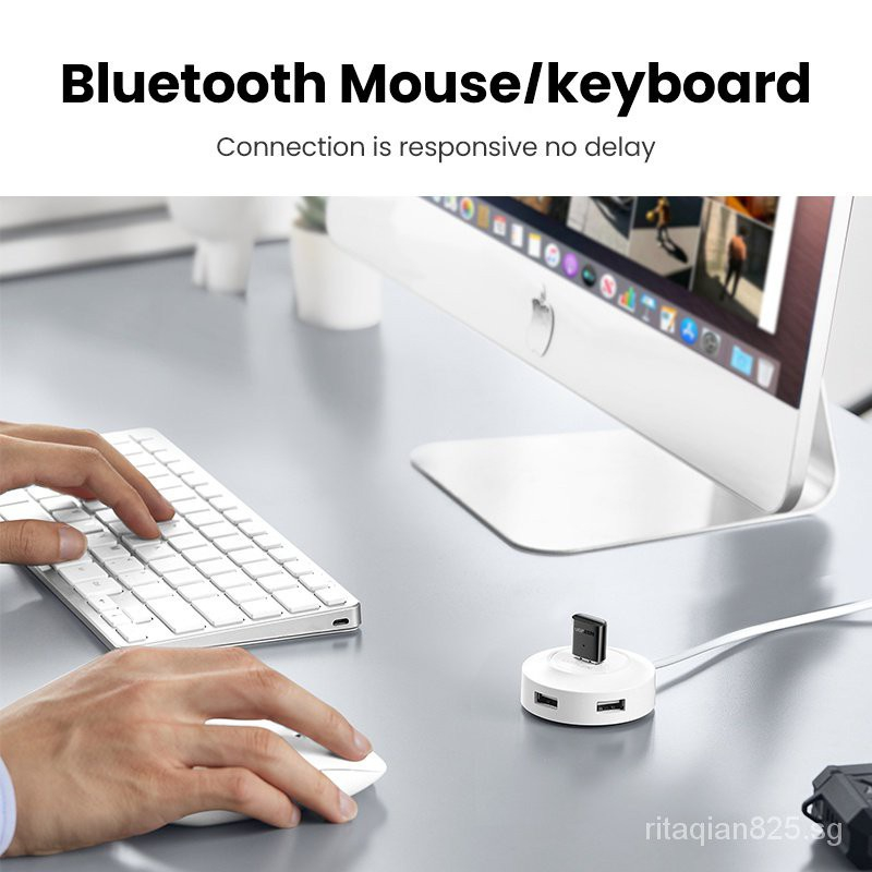 UUSB Bluethooth 5.0 UGREEN - Kết Lối 5 Thiết Bị Cùng Lúc - Bảo Hành 12 Tháng