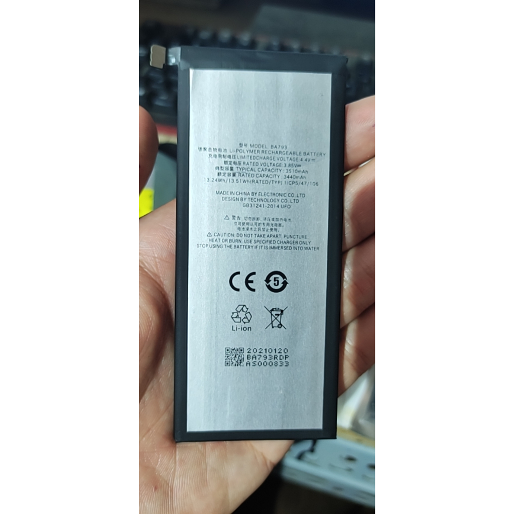 Pin điện thoại meizu pro 7 plus ba793, thay pin meizu pro 7 plus