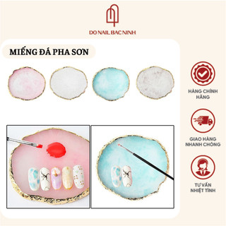 Miếng đá nhựa pha sơn gel , phụ kiện chụp ảnh nail siêu xinh