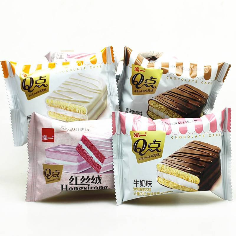 Bánh socola vuông 6 vị hongsirong black currant cranberry / nguyên vị sữa matcha siêu hot hit