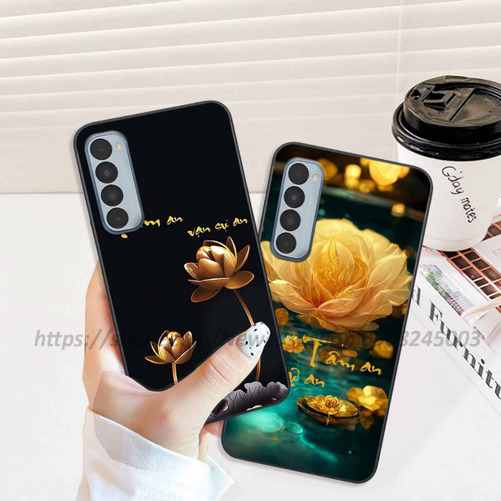 Ốp lưng Oppo Reno 4 / 4 Pro /4 Pro 5G in hình thư pháp,tâm an vạn sự an giản dị